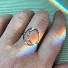 Load image into Gallery viewer, Hollow Moon Ring / Made to Order