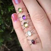Load image into Gallery viewer, Gemstone Equinox Ring / Made to Order