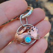 Load image into Gallery viewer, Ariana the Kitty Copper Charm