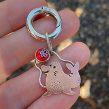 Load image into Gallery viewer, Barnabus the Sea Lion Copper Charm