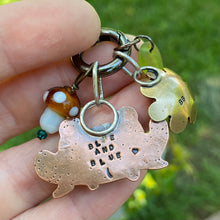 Load image into Gallery viewer, Winnie the Frog Jumbo Copper Charm