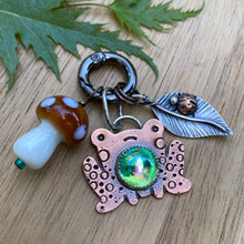 Load image into Gallery viewer, Sheila the Frog Jumbo Copper Charm