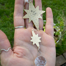 Load image into Gallery viewer, Brass Starry Suncatcher {E}
