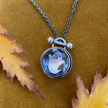 Load image into Gallery viewer, Trapped Ghostie Toggle Necklace {Mustard} / Choose Your Chain Length!