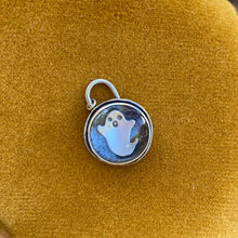 Load image into Gallery viewer, Trapped Ghostie Toggle Necklace {Mustard} / Choose Your Chain Length!