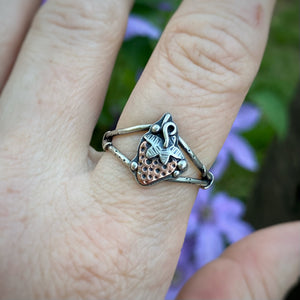 Fresh Picked Strawberry Ring / Size 10