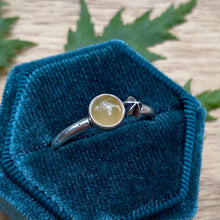 Load image into Gallery viewer, Yellow Aventurine Starry Ring / Size 11.5