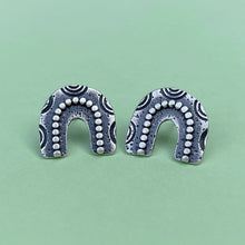Load image into Gallery viewer, Rainbow Arch Studs / Made to Order
