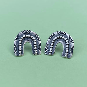 Rainbow Arch Studs / Made to Order