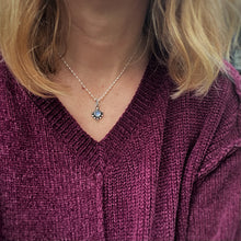 Load image into Gallery viewer, Rainbow Moonstone Twinkle Necklace / 16”