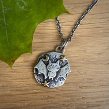 Load image into Gallery viewer, Frickin’ Bats Pendant Necklace / 19”