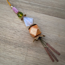 Load image into Gallery viewer, Brass &amp; Copper Beaded Chime {H}