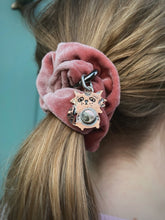 Load image into Gallery viewer, Buddy the Raccoon Copper &amp; Abalone Charm