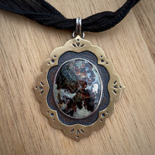 Load image into Gallery viewer, Phlogopite Ornate Frame Necklace