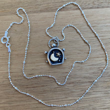 Load image into Gallery viewer, Night Sky Shadowbox Necklace / 18”