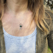 Load image into Gallery viewer, Serpentine Necklace - Malachite / 18” / Made to Order