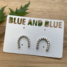 Load image into Gallery viewer, Dotted Arch Stud Earrings {B}