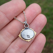 Load image into Gallery viewer, “Resist” Ornate Frame Necklace / 18”