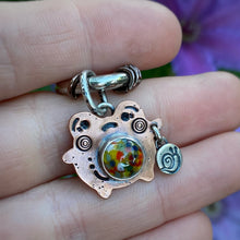 Load image into Gallery viewer, Sven the Frog Copper Charm