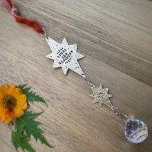 Load image into Gallery viewer, Brass Starry Suncatcher {D}