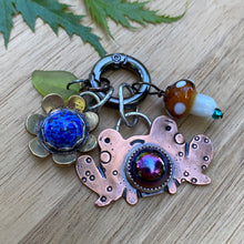 Load image into Gallery viewer, Winnie the Frog Jumbo Copper Charm