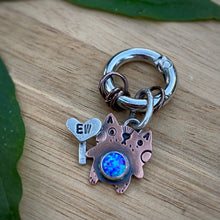 Load image into Gallery viewer, Cheesecake the Frenchie Copper Charm