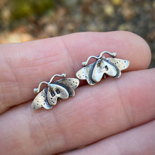Load image into Gallery viewer, Moth Stud Earrings {A}