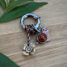 Load image into Gallery viewer, Benny the Snail Copper Charm
