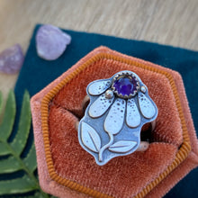 Load image into Gallery viewer, Amethyst Coneflower Ring / Size 7