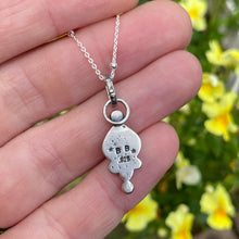 Load image into Gallery viewer, Rose Cut Garnet &amp; Pyrite Necklace / 16”