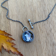 Load image into Gallery viewer, Trapped Ghostie Toggle Necklace {Mustard} / Choose Your Chain Length!