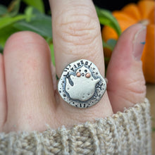 Load image into Gallery viewer, Ghostie Ring / Size 9.25
