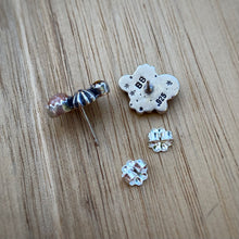 Load image into Gallery viewer, Sunstone &amp; Citrine Flower Stud Earrings