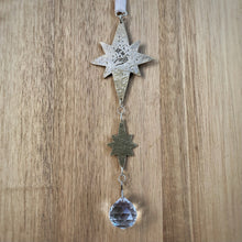 Load image into Gallery viewer, Brass Starry Suncatcher {E}