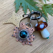 Load image into Gallery viewer, Ricky the Frog Jumbo Copper Charm