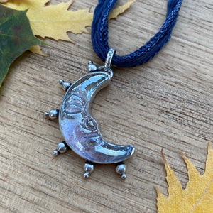 Glass Celestial Choker Pendant {A}