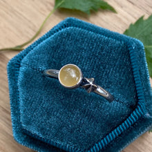 Load image into Gallery viewer, Yellow Aventurine Starry Ring / Size 11.5