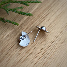 Load image into Gallery viewer, Labradorite “Resist” Studs