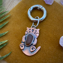Load image into Gallery viewer, Amber the Otter Copper Charm