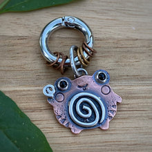 Load image into Gallery viewer, Katy the Frog Copper Charm