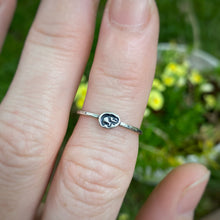Load image into Gallery viewer, Tiny Elephant Stamped Ring / Size 7.5