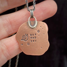 Load image into Gallery viewer, Amethyst, Sunstone, &amp; Amazonite Forager Pendant Necklace / 18”