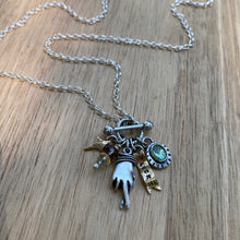 Load image into Gallery viewer, Peridot Luck Charm Necklace / 20”