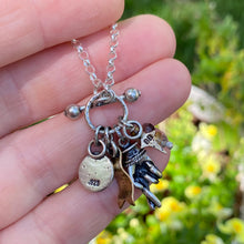 Load image into Gallery viewer, Peridot Luck Charm Necklace / 20”