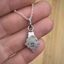 Load image into Gallery viewer, Kunzite &amp; Peach Moonstone Mini Statement Necklace / 18”