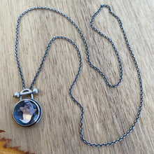 Load image into Gallery viewer, Trapped Ghostie Toggle Necklace {Mustard} / Choose Your Chain Length!