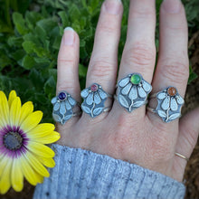 Load image into Gallery viewer, Amethyst Coneflower Ring / Size 7