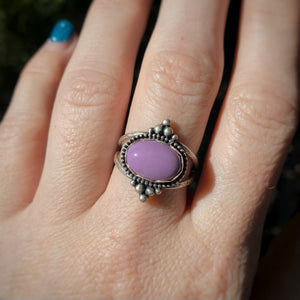 Phosphosiderite Statement Ring / Size 9.5 - 9.75
