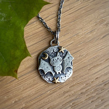 Load image into Gallery viewer, Frickin’ Bats Pendant Necklace / 19”
