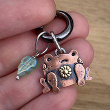 Load image into Gallery viewer, Reggie the Frog Copper Charm
